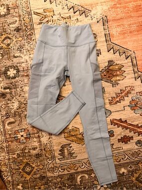 Fabletics Light Blue On the Go Leggings